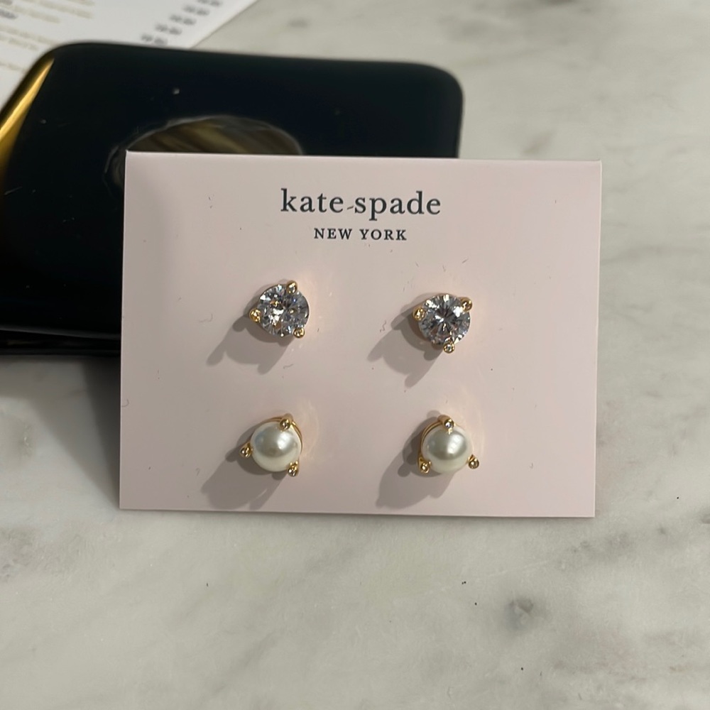 Kate Spade Rise & Shine Stud Earrings - Set of 2